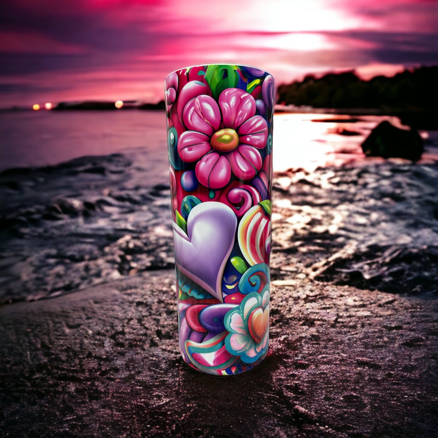 Hearts and flowers 3D - RTS