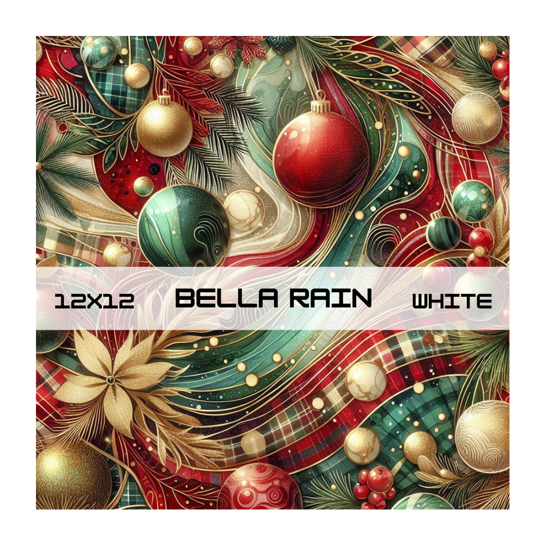 BELLA RAIN CHRISTMAS COLLECTION 1 - ASSORTED PATTERNS