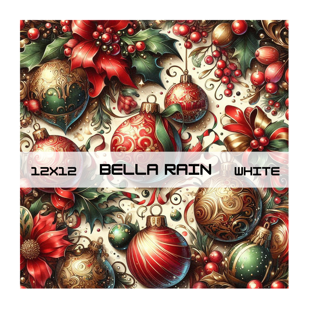 BELLA RAIN CHRISTMAS COLLECTION 1 - ASSORTED PATTERNS