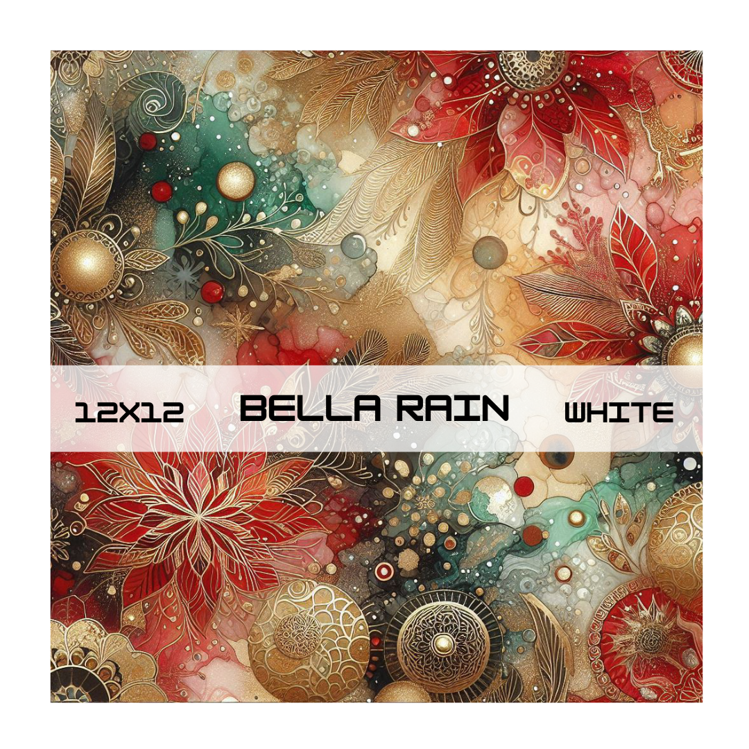 BELLA RAIN CHRISTMAS COLLECTION 1 - ASSORTED PATTERNS
