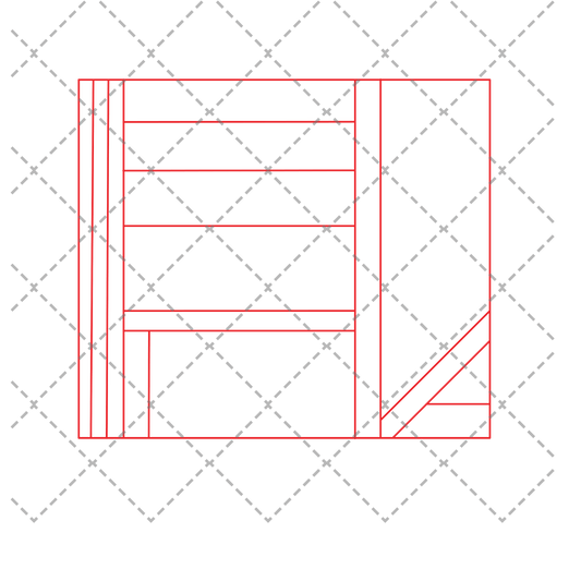 GUIDED TUMBLER LAYOUT TEMPLATE