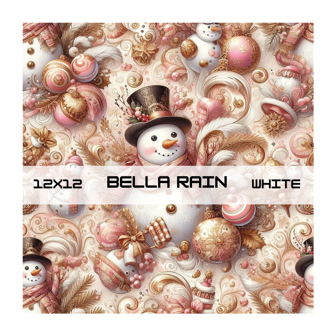 PINK CHRISTMAS SNOWMEN COLLECTION