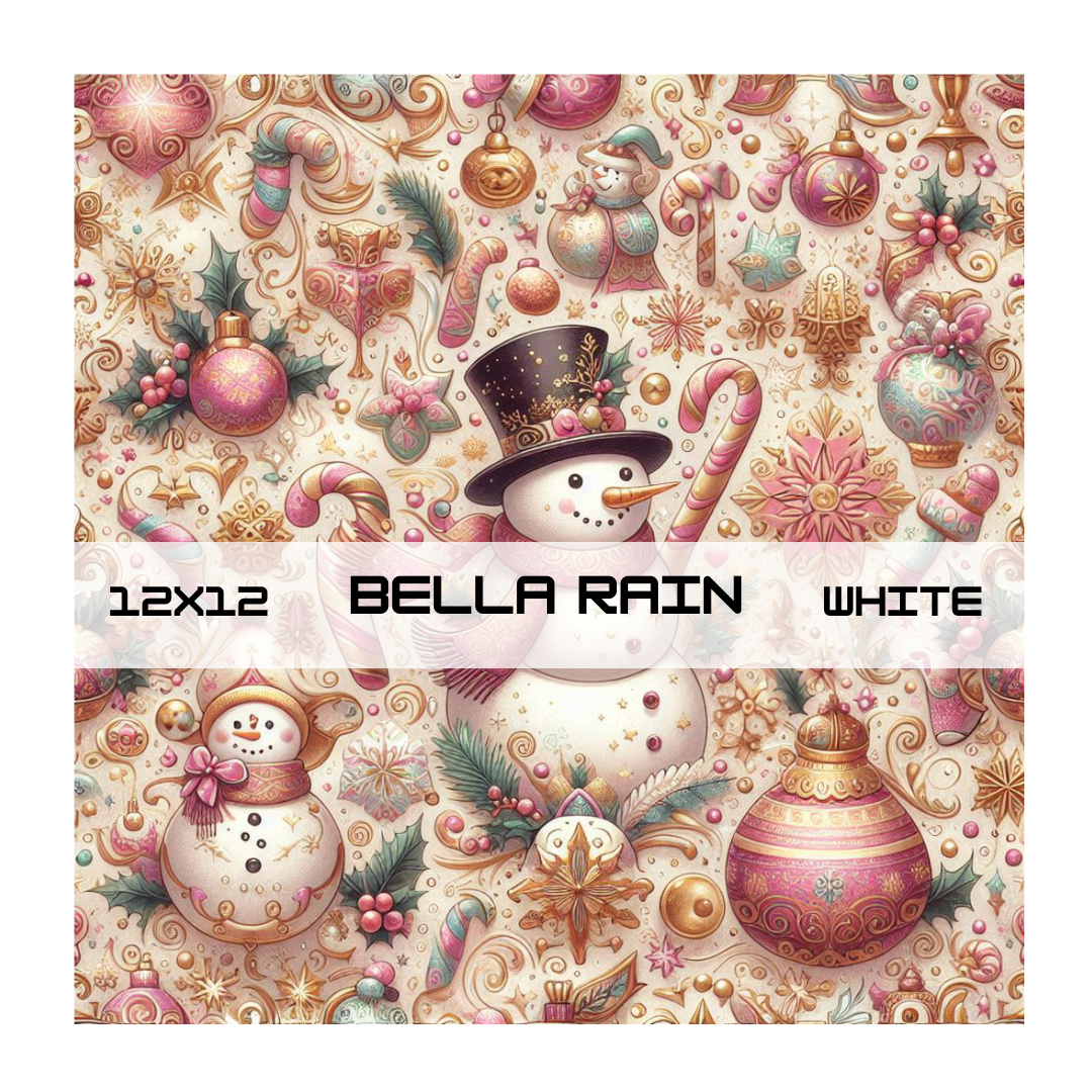 PINK CHRISTMAS SNOWMEN COLLECTION