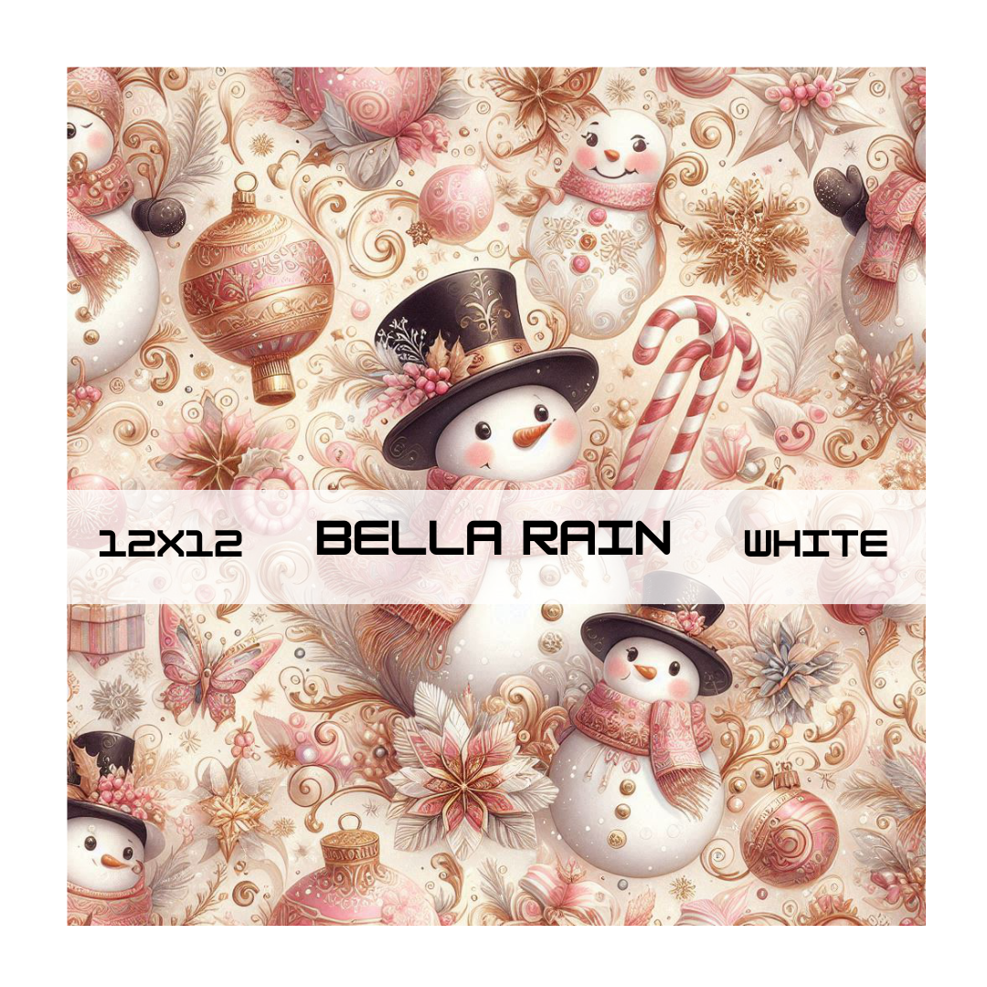 PINK CHRISTMAS SNOWMEN COLLECTION