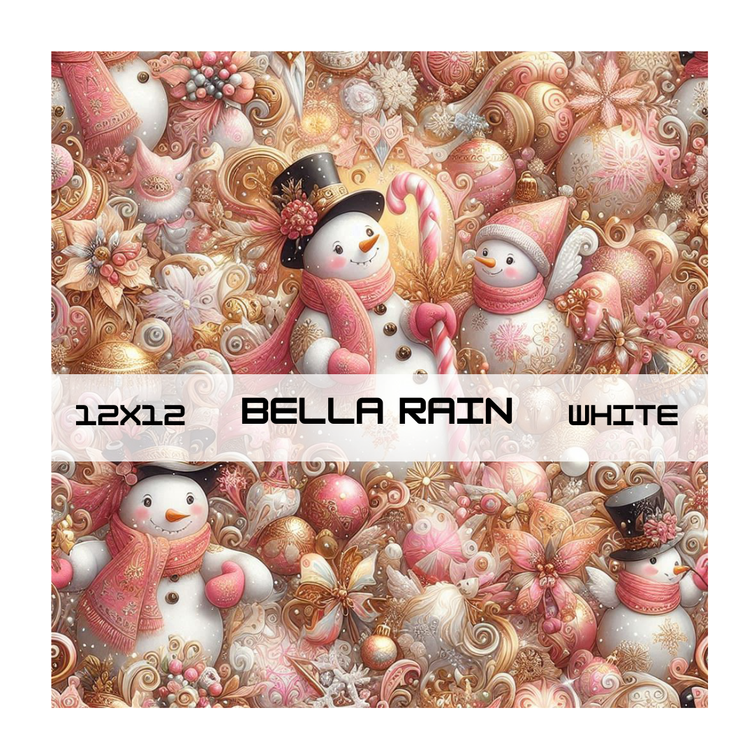 PINK CHRISTMAS SNOWMEN COLLECTION