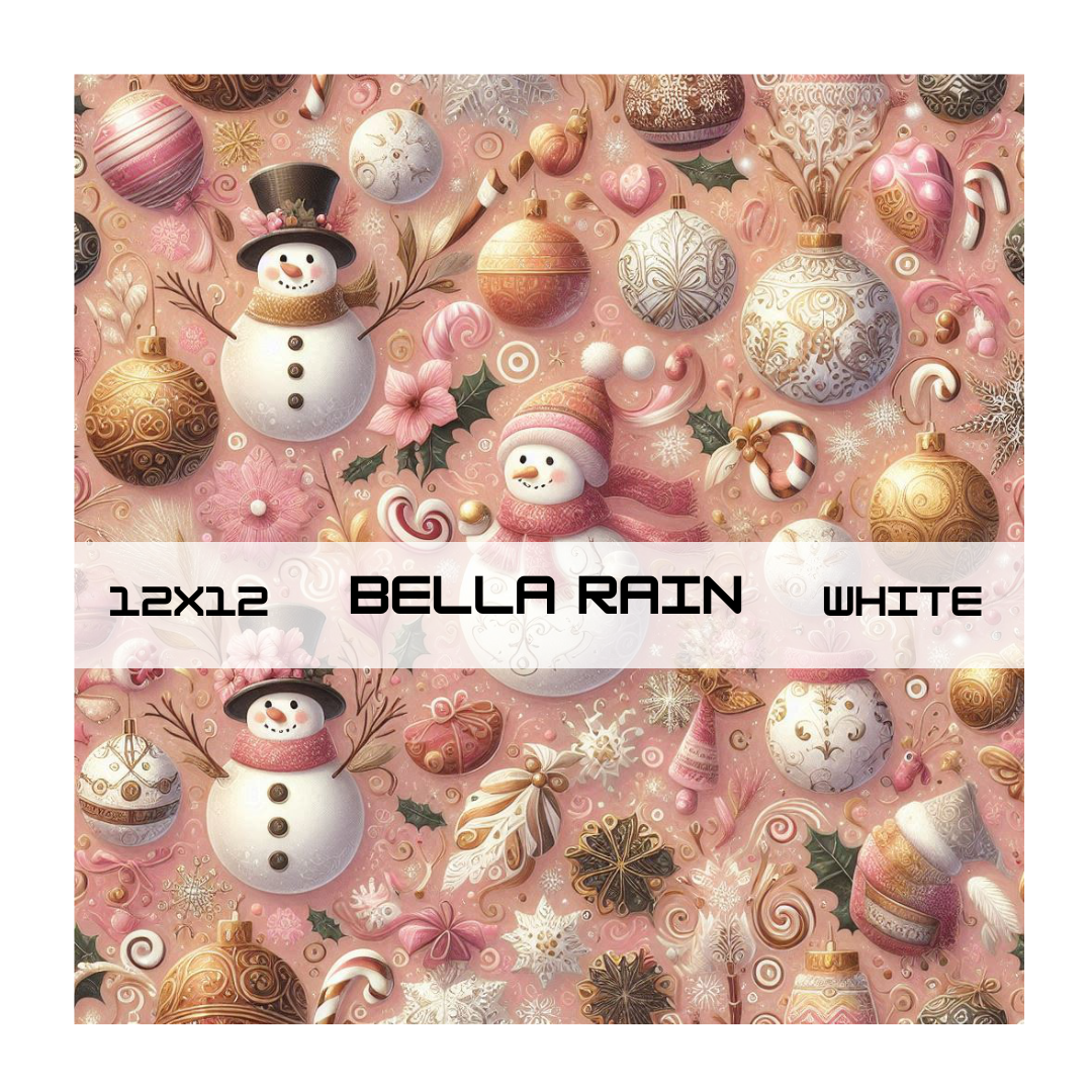 PINK CHRISTMAS SNOWMEN COLLECTION
